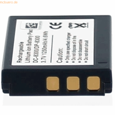 4021499230170 - Akku für Revue DC840 XS Li-Ion 37 Volt 1000 mAh schwarz