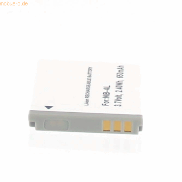 4021499232266 - Akku für Canon IXUS 100IS Li-Ion 37 Volt 750 mAh grau