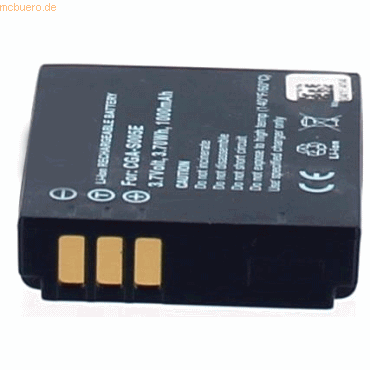 4021499234116 - Akku für Panasonic LUMIX DMC-FX10 Li-Ion 37 Volt 750 mAh schwarz 4021499234116 - Akku für Panasonic LUMIX DMC-FX10 Li-Ion 37 Volt 750 mAh schwarz
