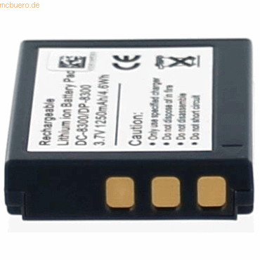 4021499234673 - Akku für Traveler DC-8600 Li-Ion 37 Volt 1000 mAh schwarz