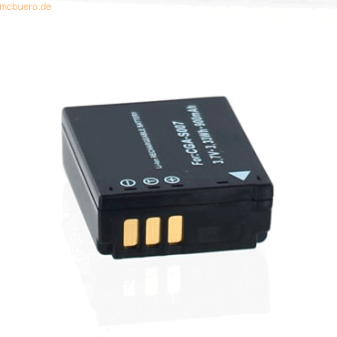 4021499236493 - Akku für Panasonic LUMIX DMC-TZ5 Li-Ion 37 Volt 800 mAh schwarz 4021499236493 - Akku für Panasonic LUMIX DMC-TZ5 Li-Ion 37 Volt 800 mAh schwarz