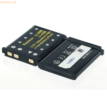 4021499237919 - Akku für Voigtländer Vito 75 Li-Ion 37 Volt 620 mAh schwarz