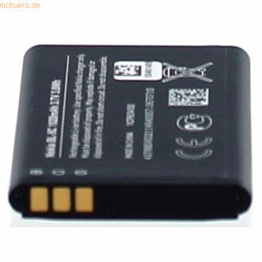 4021499256187 - Akku für N71 Li-Ion 37 Volt 1020 mAh schwarz