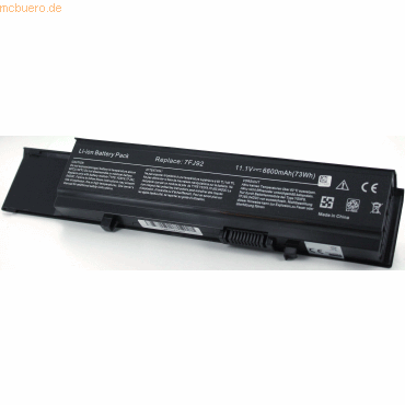 4021499270824 - Akku für Dell 7FJ92 Li-Ion 111 Volt 6600 mAh schwarz