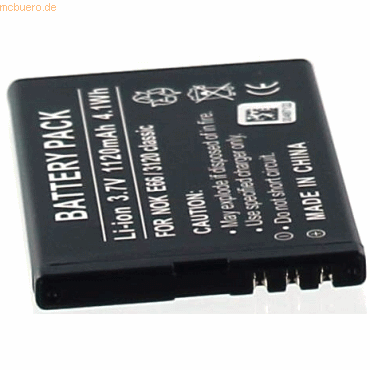 4021499273924 - Akku für Nokia Asha 301 neue Version Li-Ion 37 Volt 1120 mAh sch