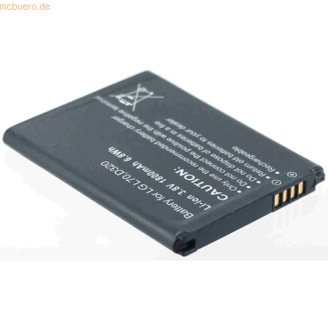 4021499274112 - Akku für LG Electronics BL-52UH Li-Ion 37 Volt 1450 mAh schwarz