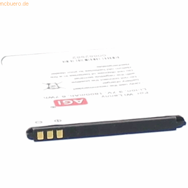 4021499278721 - Akku für Wiko Lenny Li-Ion 37 Volt 1800 mAh schwarz