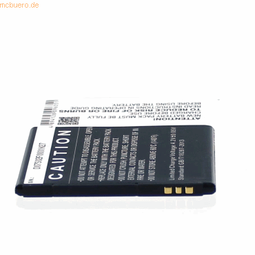 4021499280984 - Akku für Prestigio PAP5501 Li-Ion 37 Volt 2000 mAh schwarz