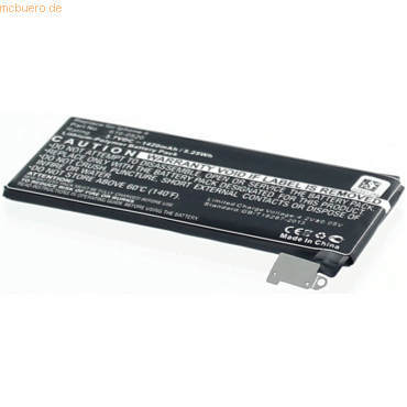 4021499295100 - Akku für Apple APN616-0513 Li-Pol 37 Volt 1400 mAh schwarz