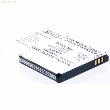 4021499311572 - Akku für Telme AK-TS100 Li-Ion 37 Volt 1150 mAh schwarz