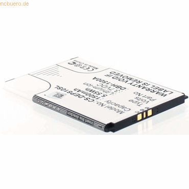 4021499314535 - Akku für Doro DBH-1500A Li-Ion 37 Volt 1500 mAh schwarz