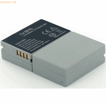 4021499316409 - Akku für Canon POWERSHOT G3 X Li-Ion 74 Volt 800 mAh grau