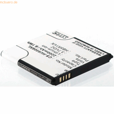 4021499334113 - Akku für Huawei HB5R1V Li-Ion 37 Volt 2200 mAh schwarz