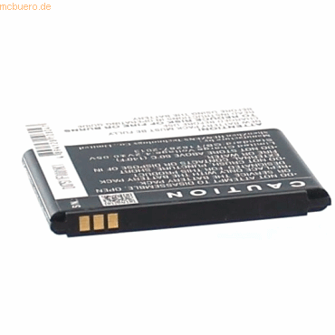 4021499347533 - Akku für Wiko FIZZ Li-Ion 37 Volt 1500 mAh schwarz