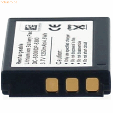 4021499034778 - Akku für Minox DC 1011 Li-Ion 37 Volt 1000 mAh schwarz