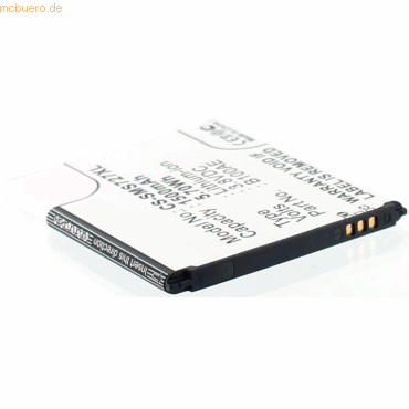 4021499349247 - Akku für Samsung GALAXY TREND LITE Li-Ion 38 Volt 1500 mAh schwa