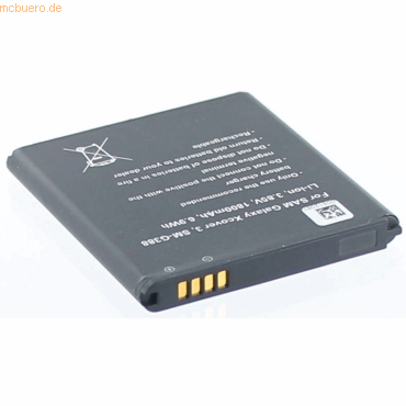 4021499351349 - Akku für Samsung GALAXY XCOVER 3 Li-Ion 385 Volt 1800 mAh schwar 4021499351349 - Akku für Samsung GALAXY XCOVER 3 Li-Ion 385 Volt 1800 mAh schwar
