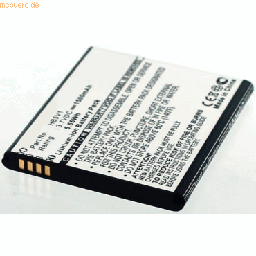 4021499354562 - Akku für Huawei Y3 Li-Ion 37 Volt 1500 mAh schwarz