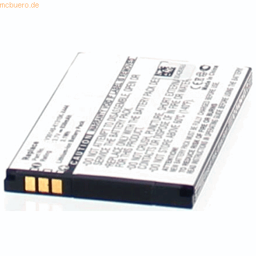 4021499355125 - Akku für Gigaset SL450A GO Li-Ion 37 Volt 700 mAh schwarz