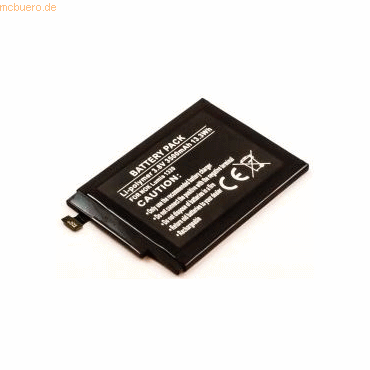 4021499376083 - Akku für Nokia LUMIA 1320 Li-Pol 38 Volt 3500 mAh schwarz