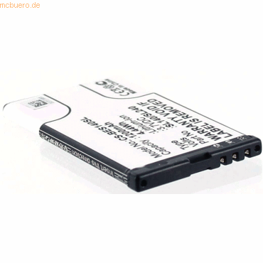 4021499378957 - Akku für Bea-fon SL240 Li-Ion 37 Volt 1200 mAh schwarz