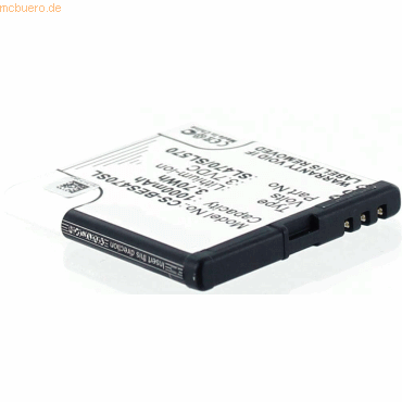 4021499378988 - Akku für Bea-fon SL570 Li-Ion 37 Volt 1000 mAh schwarz