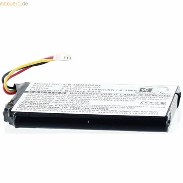 4021499380325 - Akku für Garmin NÜVI 55LMT Li-Ion 37 Volt 1100 mAh schwarz