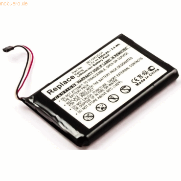 4021499381421 - Akku für Garmin 361-00035-01 Li-Ion 37 Volt 930 mAh schwarz