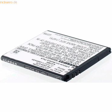 4021499381636 - Akku für Simvalley PX-3524-675 Li-Ion 37 Volt 1300 mAh schwarz