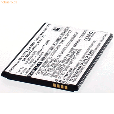 4021499389076 - Akku für Samsung EB-BG357BBE Li-Ion 38 Volt 1900 mAh schwarz