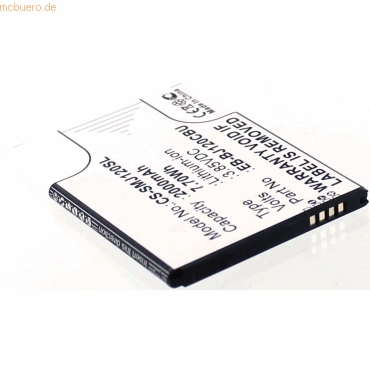 4021499393257 - Akku für Samsung GALAXY J1 (2016) Li-Ion 385 Volt 1920 mAh schwa