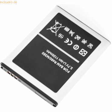 4021499393288 - Akku für Samsung REX 80 Li-Ion 37 Volt 900 mAh schwarz