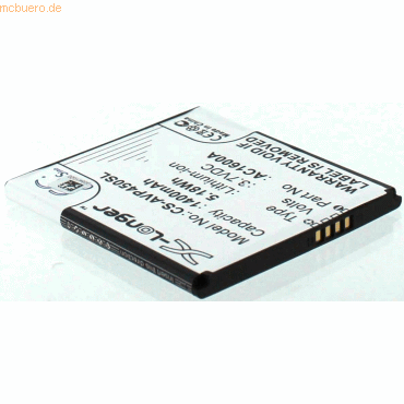 4021499397729 - Akku für Archos 45 PLATINUM Li-Ion 37 Volt 1400 mAh schwarz