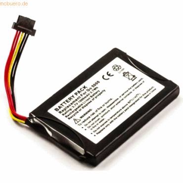 4021499398863 - Akku für Tomtom VFAD Li-Ion 37 Volt 1000 mAh schwarz