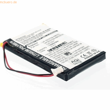 4021499400238 - Akku für Sony Clie PEG NR700 Li-Pol 36 Volt 1200 mAh silberfarbe