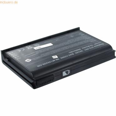 4021499040656 - Akku für Dell 312-001 Li-Ion 108 Volt 6000 mAh schwarz