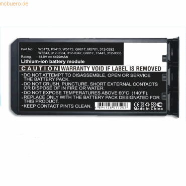 4021499411142 - Akku für Packard Bell Easynote C3 Li-Ion 148 Volt 4400 mAh schwa