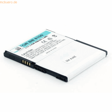 4021499413290 - Akku für Blackberry Pearl 8100 Li-Ion 37 Volt 850 mAh schwarz