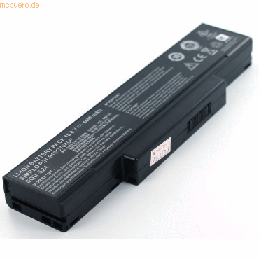 4021499415140 - Akku für Hyrican M66SE Li-Ion 108 Volt 4400 mAh schwarz