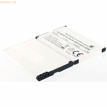 4021499419841 - Akku für Telefunken TM 400 COSI Li-Ion 37 Volt 1500 mAh schwarz