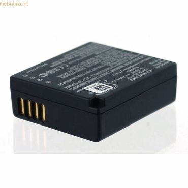 4021499042414 - Akku für Panasonic LUMIX DMC-GF6 Li-Ion 74 Volt 700 mAh schwarz 4021499042414 - Akku für Panasonic LUMIX DMC-GF6 Li-Ion 74 Volt 700 mAh schwarz