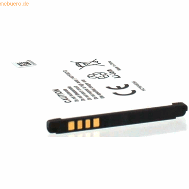 4021499426306 - Akku für Huawei HB434666RBC Li-Ion 37 Volt 1150 mAh schwarz