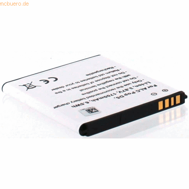 4021499427228 - Akku für Alcatel TLI018D1 Li-Ion 38 Volt 1600 mAh weiß