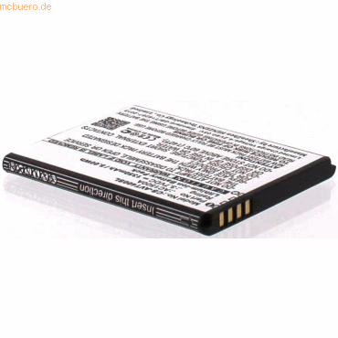 4021499429833 - Akku für Archos 40 TITANIUM Li-Ion 37 Volt 1300 mAh schwarz