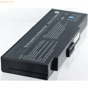 4021499430693 - Akku für Gericom Phantom XXL 3180 Li-Ion 111 Volt 6600 mAh schwa