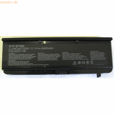 4021499431348 - Akku für Medion MD98300 Li-Ion 108 Volt 6600 mAh schwarz