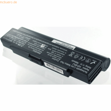 4021499043220 - Akku für Sony PCG-7H1M Li-Ion 111 Volt 7200 mAh schwarz