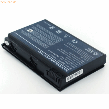 4021499440418 - Akku für Acer TM00742 Li-Ion 148 Volt 4400 mAh schwarz