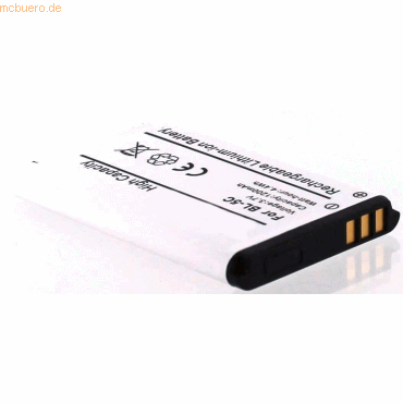 4021499444249 - Akku für Alcatel RTR001F01 Li-Ion 37 Volt 1100 mAh schwarz 4021499444249 - Akku für Alcatel RTR001F01 Li-Ion 37 Volt 1100 mAh schwarz