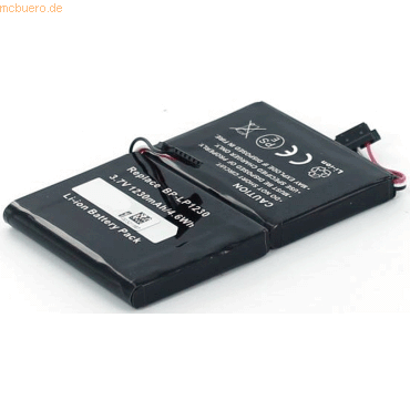 4021499448018 - Akku für Becker TRAFFIC ASSIST Z100 CROCO Li-Ion 37 Volt 1250 mA